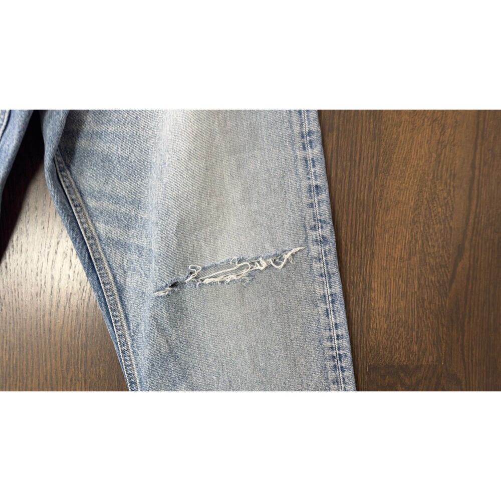 Moussy Light Blue Straight Leg Jeans - Picture 8 of 12